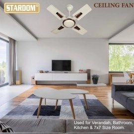 Stardom DEECEE SERIES 24" HI-SPEED with 24 Months Warranty Anti Dust 600 mm Ceiling Fan 