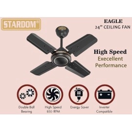 Stardom EAGLESB SPEED 24 INCH with 24 Months Warranty Ultra High Speed 600 mm Ceiling Fan
