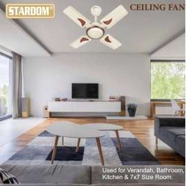 Stardom DEECEE SUPER DLX 24" ULTRA HI-SPEED with 24 Months Warranty Silent Operation 600 mm Ceiling Fan